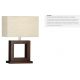 Veioze - Veioza / Lampa de masa eleganta design decorativ Calven