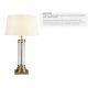Veioze - Veioza / Lampa de masa decorativa design elegant Pedestal