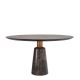 Mese dining - Masa dining design LUX Genova, 132cm