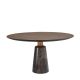 Mese dining - Masa dining design LUX Genova, 132cm