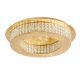 Lustre aplicate - Plafoniera, Lustra LED aplicata design modern Zeffari, auriu