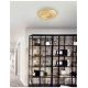 Lustre aplicate - Plafoniera, Lustra LED aplicata design modern Zeffari, auriu