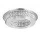 Plafoniera, Lustra LED aplicata design modern Zeffari, crom
