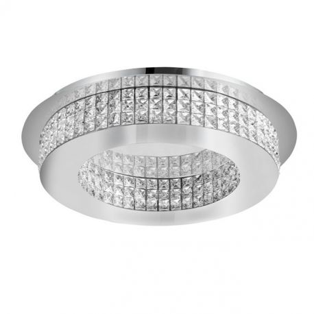 Lustre aplicate - Plafoniera, Lustra LED aplicata design modern Zeffari, crom