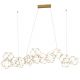 Candelabre, Lustre - Lustra LED deosebita design modern NEBULA, 137cm