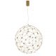 Candelabre, Lustre - Lustra LED deosebita design modern SOLE, 80cm