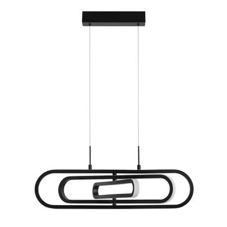 Candelabre, Lustre - Lustra LED dimabila, design modern ARTE, negru