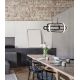 Candelabre, Lustre - Lustra LED dimabila, design modern ARTE, negru