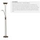 Lampadare - Lampadar LED / Lampa de podea moderna Floor Lamp