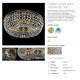 Plafoniere Cristal Bohemia - Lustra Cristal Bohemia Exclusive diametru 50cm Jasna 50 CE