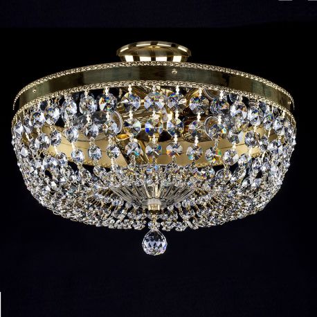 Plafoniere Cristal Bohemia - Lustra Cristal Bohemia Exclusive diametru 35cm Jasna 35 CE
