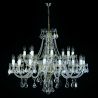 Candelabru cu 24 de brate Cristal Bohemia Exclusive SARA XXIV. CE