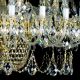 Lustre Cristal Bohemia - Candelabru XXL cu 30 de brate Cristal Bohemia Exclusive SARA XXX. CE