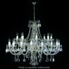 Candelabru cu 18 de brate Cristal Bohemia Exclusive SARA XVIII. CE