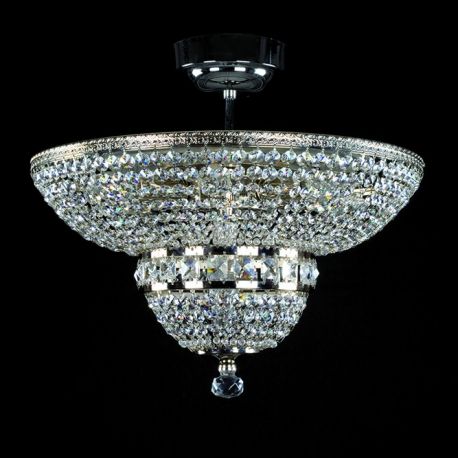 Plafoniere Cristal Bohemia - Lustra Cristal Bohemia Exclusive diametru 45cm Marie CE