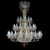 Candelabru XXXL design LUX Cristal Bohemia Exclusive PROSERPINA 48 CE - 8003