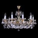 Candelabru 10 brate design LUX Cristal Bohemia Exclusive MARIA TEREZIA 45