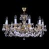 Candelabru 10 brate design LUX Cristal Bohemia Exclusive MARIA TEREZIA 45