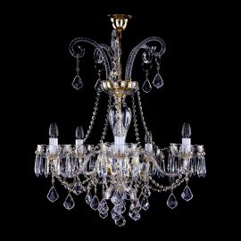 Lustre Cristal Bohemia - Candelabru 5 brate design LUX Cristal Bohemia Exclusive MIRELA V.