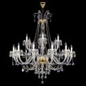 Candelabru 18 brate design LUX Cristal Bohemia Exclusive MIRELA XVIII.