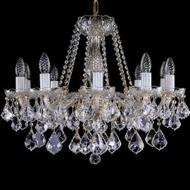 Lustre Cristal Bohemia - Candelabru 10 brate Cristal Bohemia Exclusive AEROPE X.
