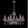 Candelabru 6 brate Cristal Bohemia Exclusive ALICE VI. WHITE GOLD