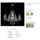 Lustre Cristal Bohemia - Candelabru 5 brate Cristal Bohemia Exclusive ALMA V.
