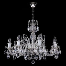 Lustre Cristal Bohemia - Candelabru 8 brate Cristal Bohemia Exclusive ALMA VIII.