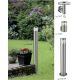 Stalpi - Stalp LED modern de exterior IP44 Brooklyn H-45cm