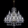 Candelabru XXL Cristal Bohemia Exclusive 36 brate, Andrea XXXVI CE