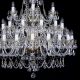 Lustre Cristal Bohemia - Candelabru XXL Cristal Bohemia Exclusive 36 brate, Andrea XXXVI CE