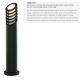 Stalpi - Stalp modern de exterior IP44 Outdoor H-73cm