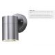 Aplice - Aplica perete exterior IP44 Down