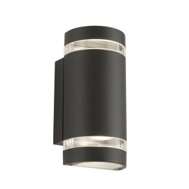 Aplice - Aplica perete exterior IP44 Up and Down Sheffield gri inchis