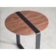 Masute Living - Masuta laterala eleganta design LUX Walnut