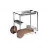 Gheridon/ masuta laterala design LUX Walnut