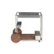 Masute Living - Gheridon/ masuta laterala design LUX Walnut