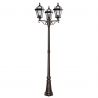 Stalp de iluminat exterior stil traditional Capri