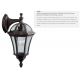 Aplice - Aplica de exterior stil traditional IP44 Capri