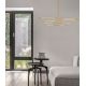 Candelabre, Lustre - Lustra LED design modern cu brate reglabile RACCIO auriu