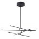 Candelabre, Lustre - Lustra LED design modern cu brate reglabile RACCIO negru