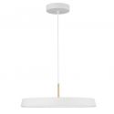 Lustra LED design modern VETRO 50cm, alb