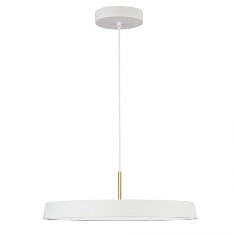 Pendule, Lustre suspendate - Lustra LED design modern VETRO 50cm, alb