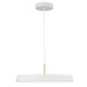 Lustra LED design modern VETRO 50cm, alb