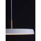 Pendule, Lustre suspendate - Lustra LED design modern VETRO 50cm, alb