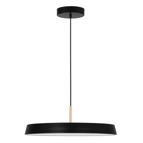 Pendule, Lustre suspendate - Lustra LED design modern VETRO 50cm, negru