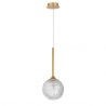 Lustra LED dimabila, design modern ARTE, negru