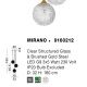 Pendule, Lustre suspendate - Lustra cu 3 pendule, moderna design deosebit MIRANO