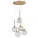 Lustra cu 5 pendule, moderna design deosebit MIRANO