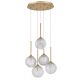 Pendule, Lustre suspendate - Lustra cu 5 pendule, moderna design deosebit MIRANO